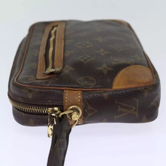 LOUIS VUITTON Monogram Marly Dragonne GM Clutch Bag M51825 LV Auth th4884 - Picture 5 of 16